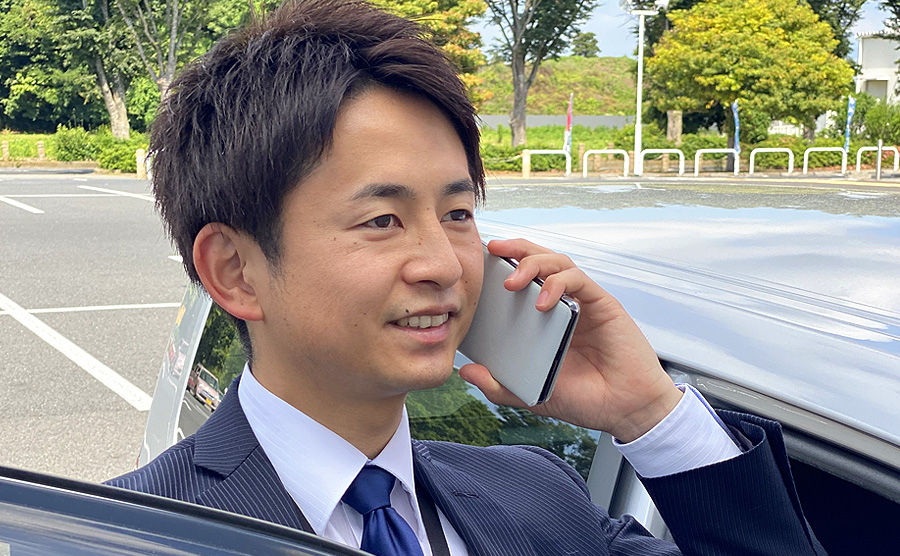 法人営業担当・取引先様訪問